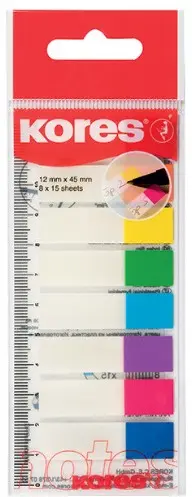 Kores Film Index Transparent Strips 