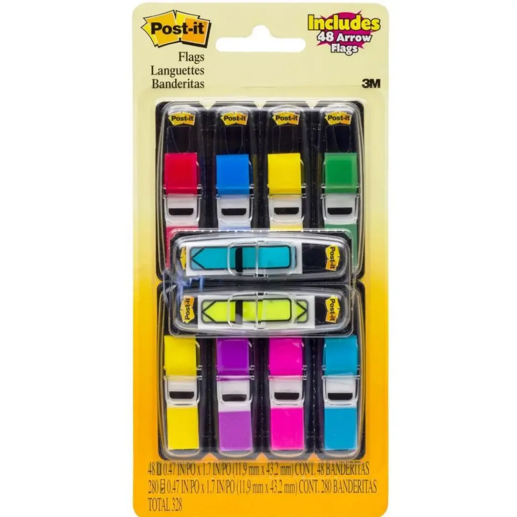 Post-It Flags Assorted Value Pack