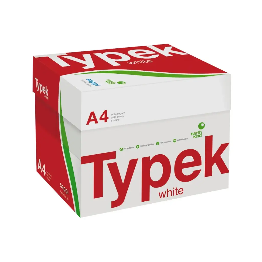 [PAP001-A4] Copier & Printer Paper Typek A4 80g