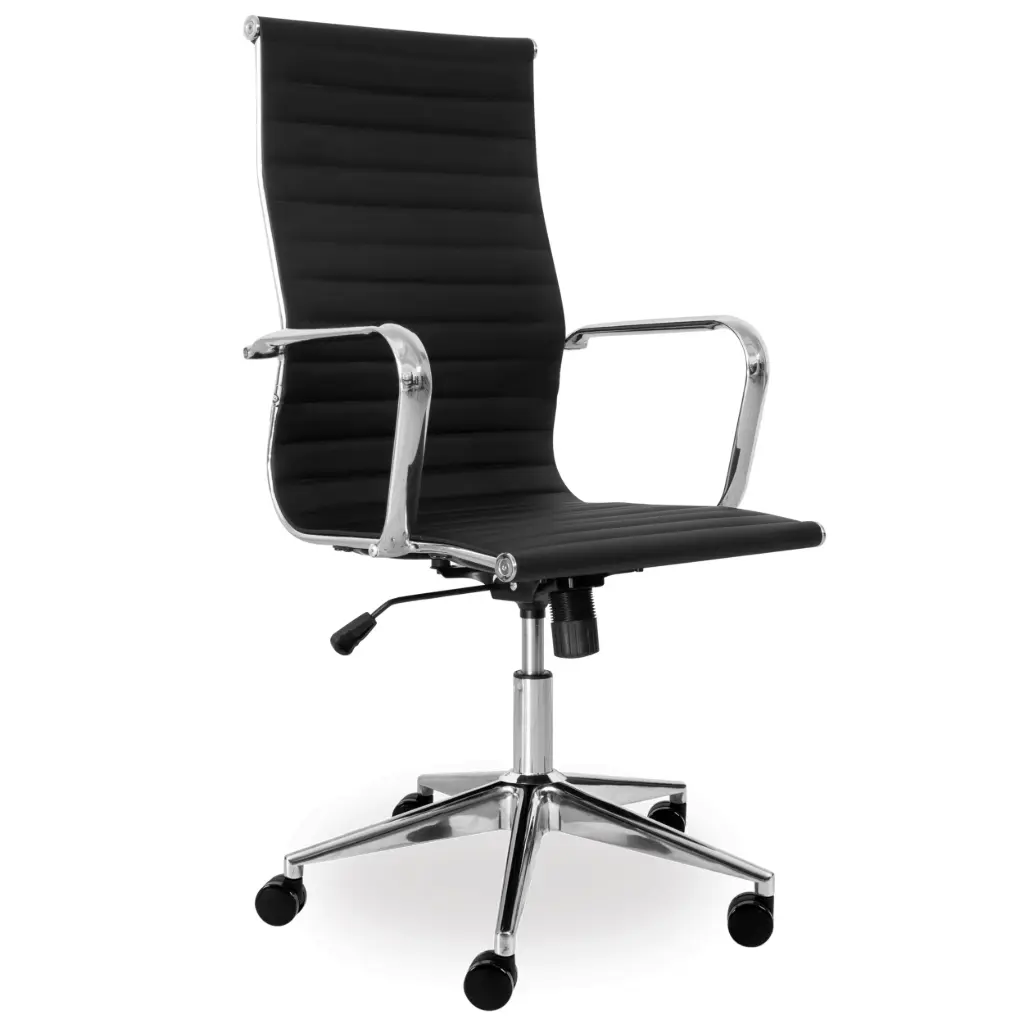 [CHAIR001-BLAZALUSHB] Blaze High Back - Aluminium Base