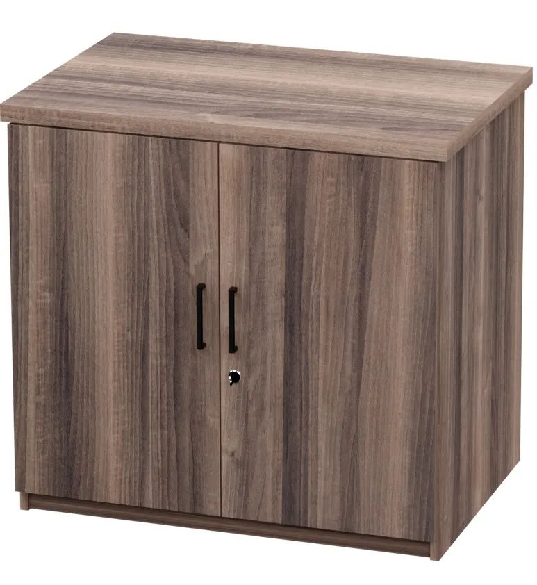 [FURN330-9060HDAWT] Hinge Door Credenza (900x600mm, American Walnut)