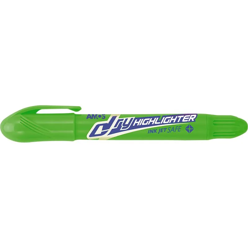 [HIGH006-5923GRN] Amos Dry Highlighters Twist Up (Green)