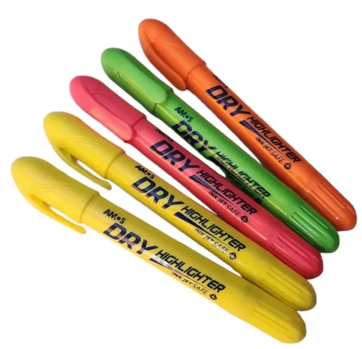 [HIGH006-5986] Amos Dry Highlighters Twist Up Assorted