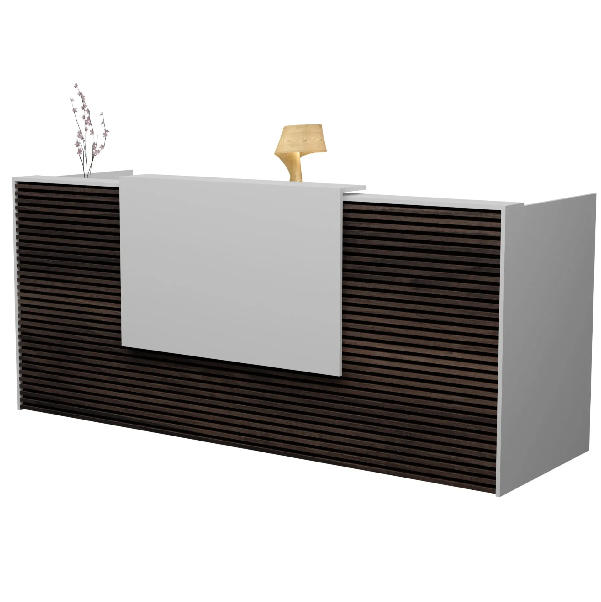 [FURN800-ARRAY/REC/18080AWT] Array Reception (1800x800mm, American Walnut)