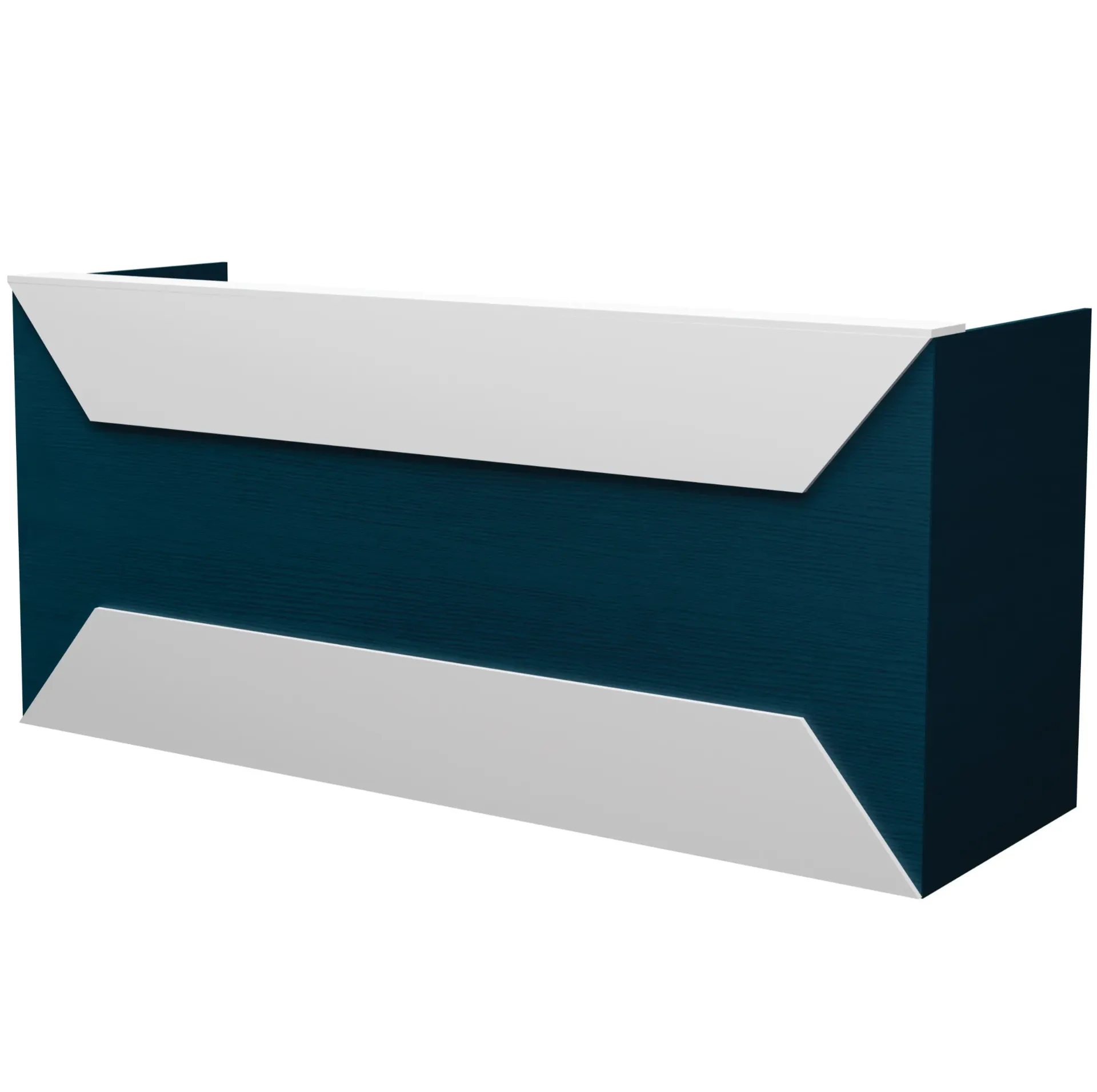 [FURN800-OAS/REC/18080AWT] Oasis Reception (1800x800mm, American Walnut)