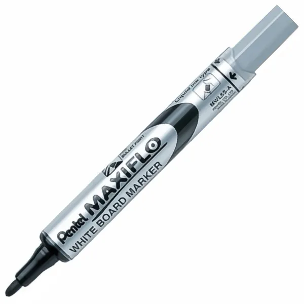 [MARK002-MWL5SA] Pentel Maxiflo Whiteboard Markers (Black)