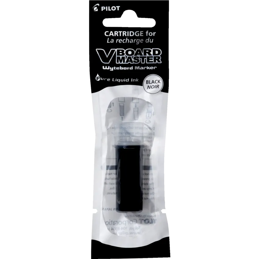 [MARK002-R343550] Pilot V-Board Whiteboard Markers - Refills (Black)