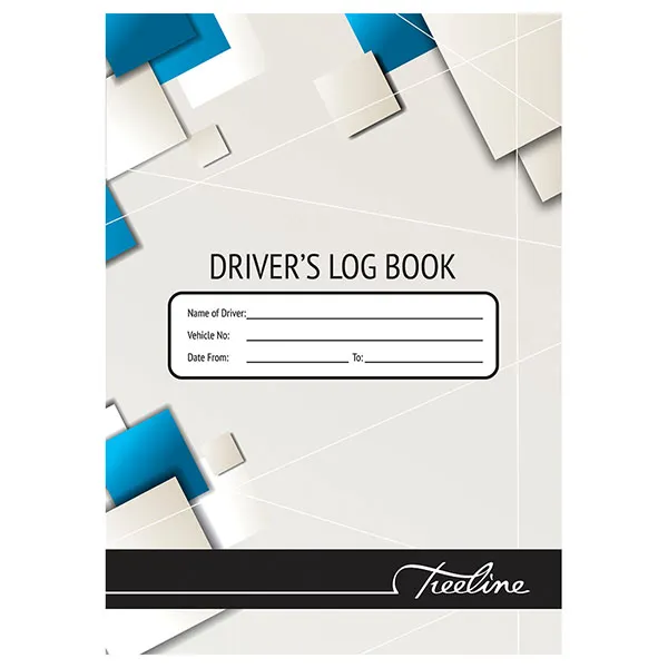 [BOOK008-126802] Drivers Log Book - A5 Soft Cover 32pg
