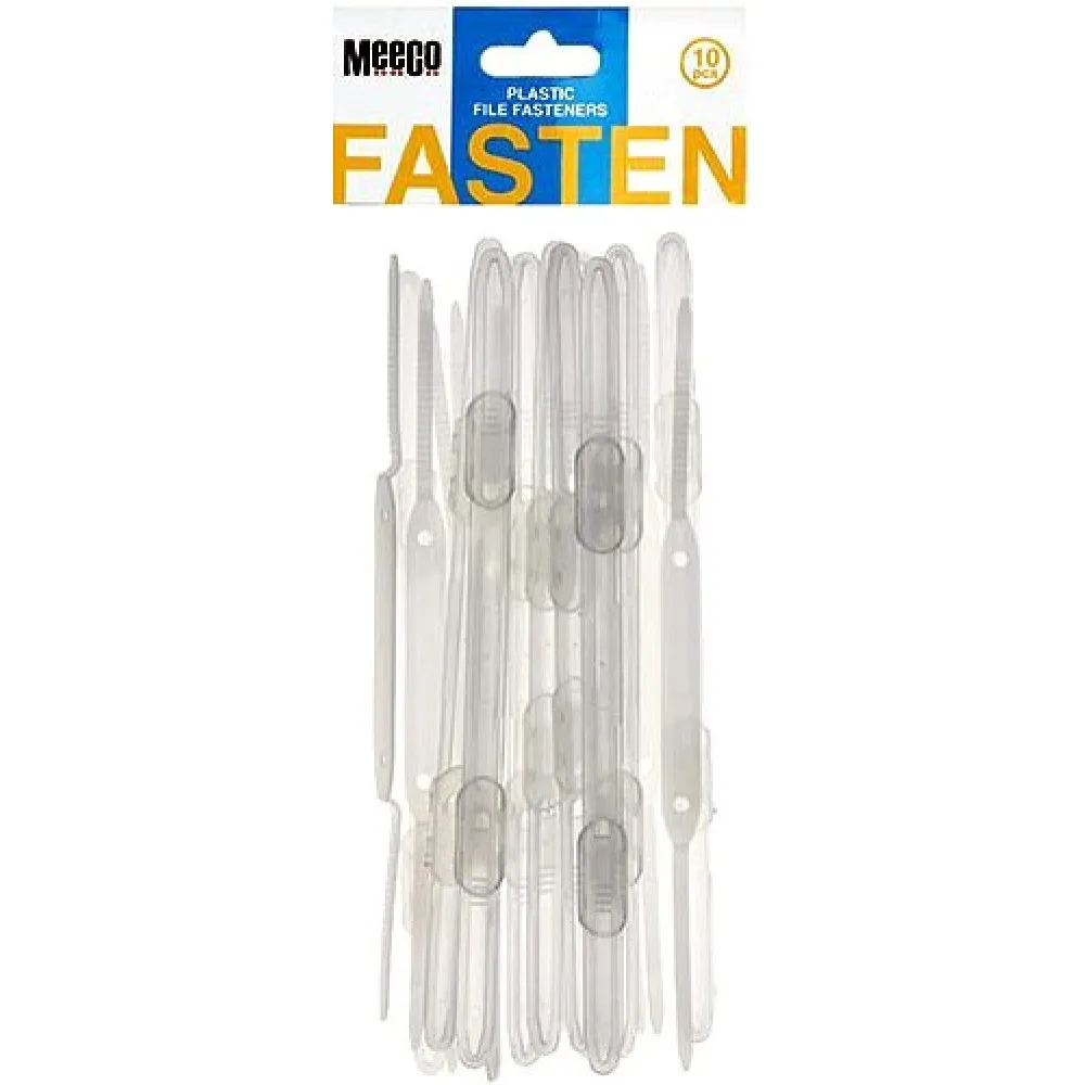 [FAST001-FC010] Meeco Plastic File Fasteners
