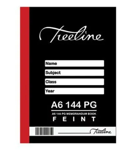 Memo Book A6 Feint & Margin 144pg
