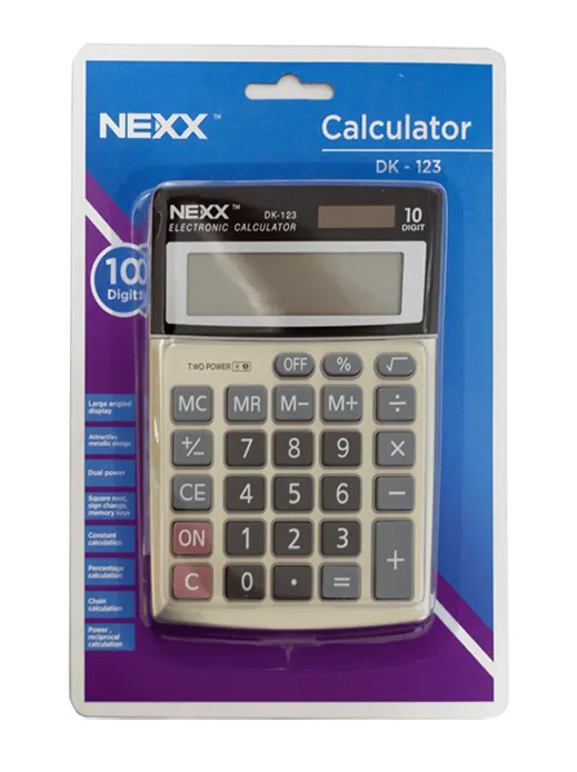 [CALC007-123] Nexx DK-123 10 Digit Calculator