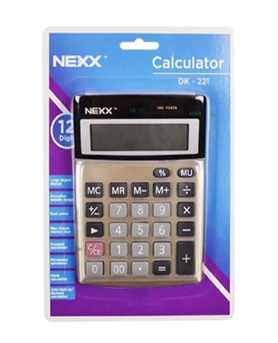 [CALC007-221] Nexx DK-221 12 Digit Calculator