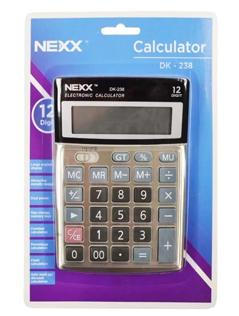 [CALC007-238] Nexx DK-238 12 Digit Calculator