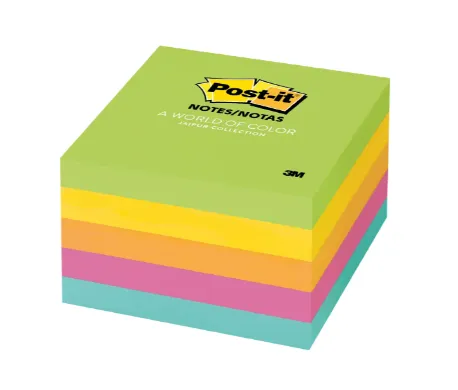 Post-It Cube 76x76mm Jaipur