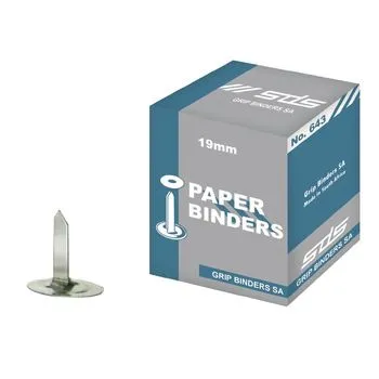 [FAST004-0643] Round Head Paper Fasteners (19mm)