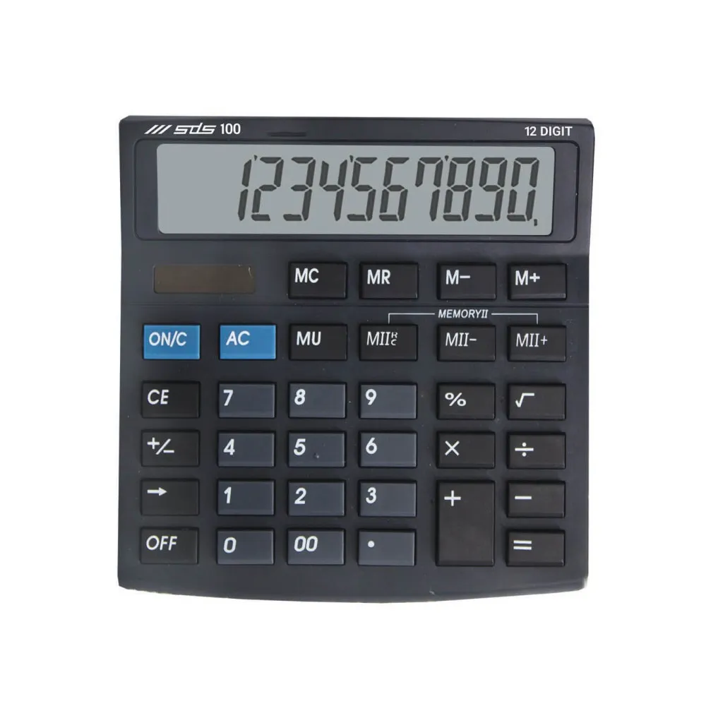 [CALC004-559909] SDS 100 12 Digit Calculator