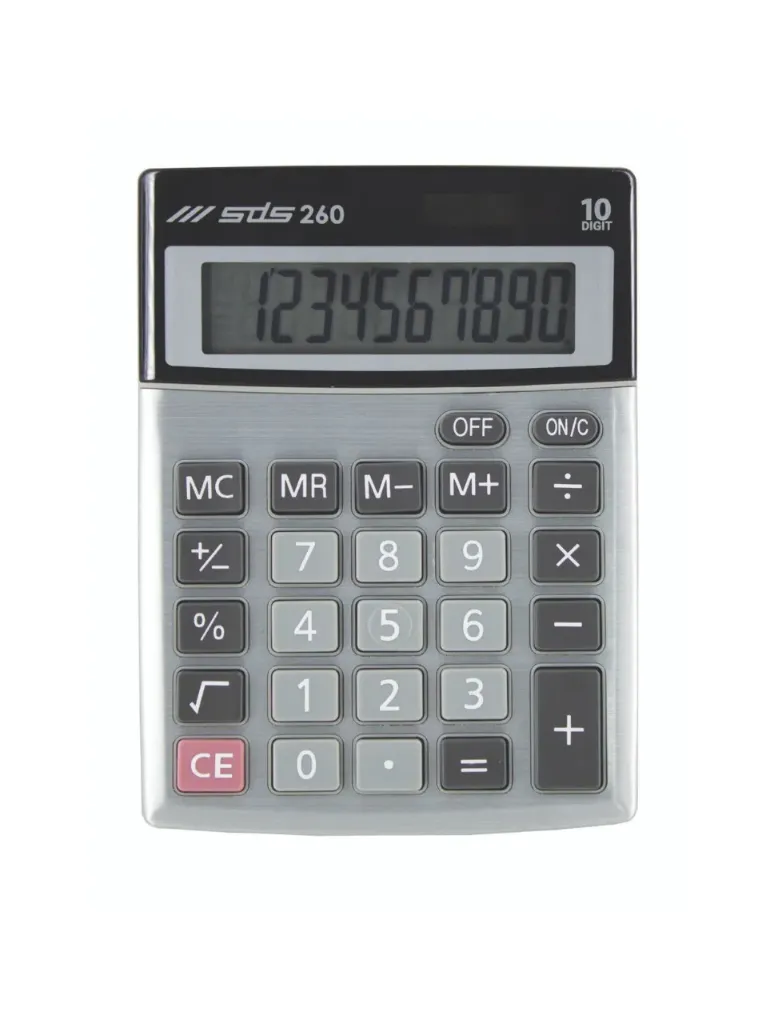 [CALC004-509797] SDS 260 10 Digit Calculator