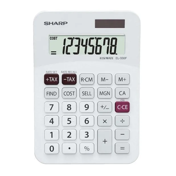 [CALC009-330] Sharp EL330F 8 Digit Calculator