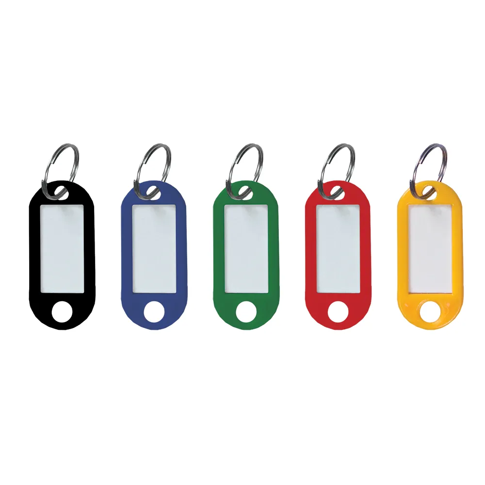 [KEY001-704700] Treeline PVC Key Tags Assorted