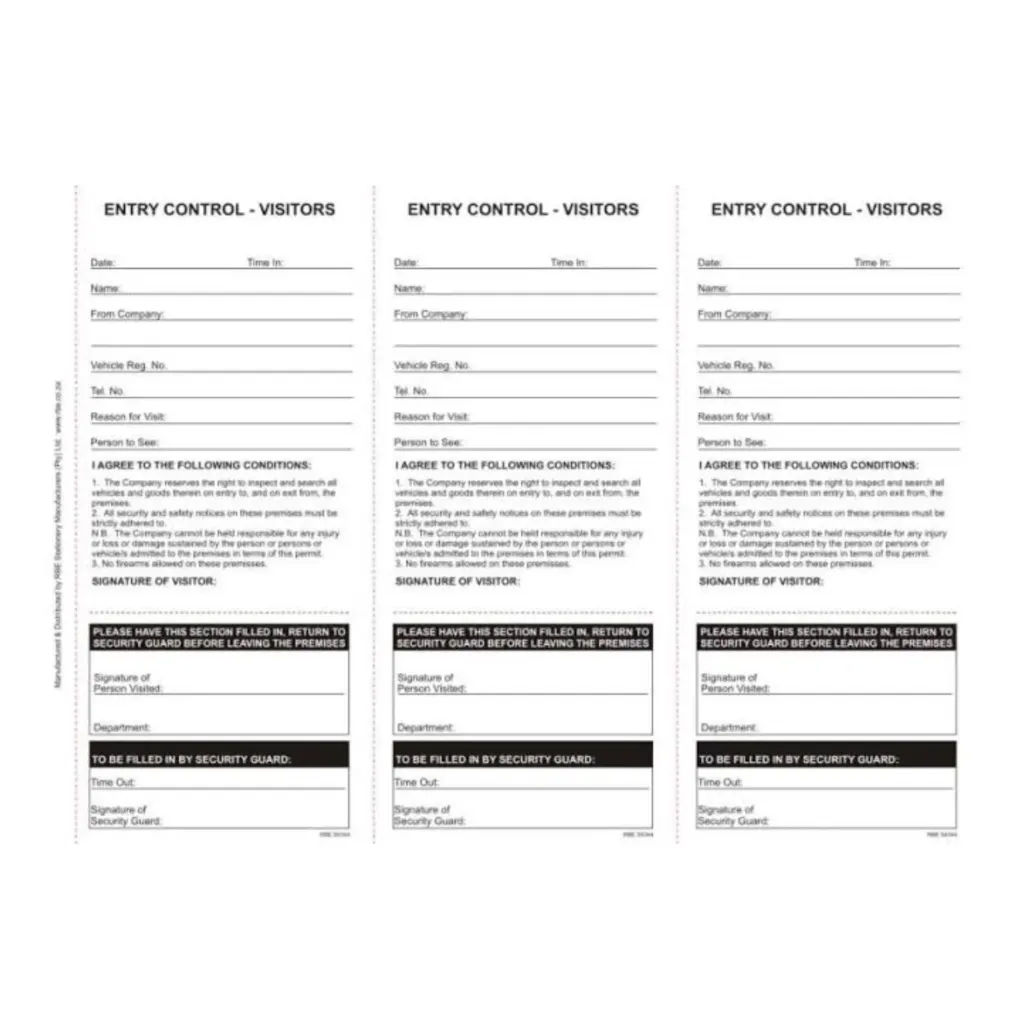 [BOOK007-4344] Visitors Entry Control - Duplicate 3 to View