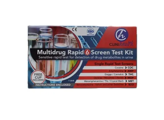 6 Panel Multi Drug Test