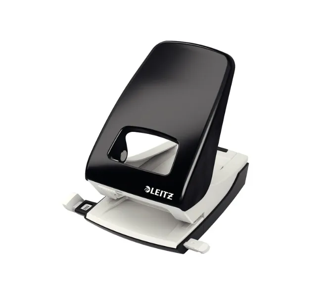 [PUNCH001-110229BLK] Leitz P240 2-Hole Punch 40pg (Black)
