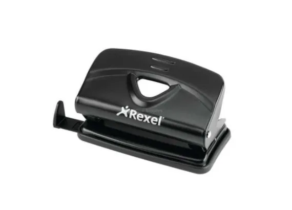 [PUNCH001-110216BK] Rexel V210 2-Hole Punch 10pg (Black)