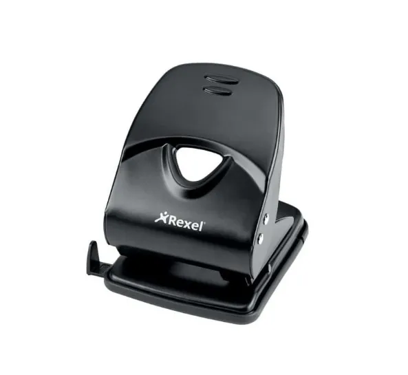 [PUNCH001-110219BLK] Rexel V240 2-Hole Punch 40pg (Black)